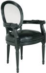 Krzesło Armchair Louis acryl glossy  4